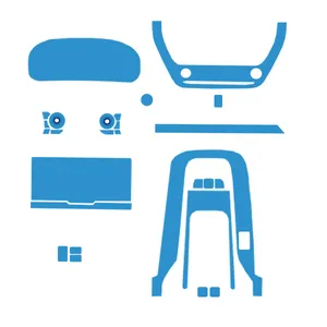برچسب محافظ داخلی کنسول مدل لوین مناسب برای تویوتا لوین هیبرید مجموعه 16 عددی