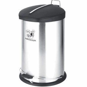 سطل زباله پدالی استیل آرتیستون صنعت کد 3020 گنجایش 20 لیتر