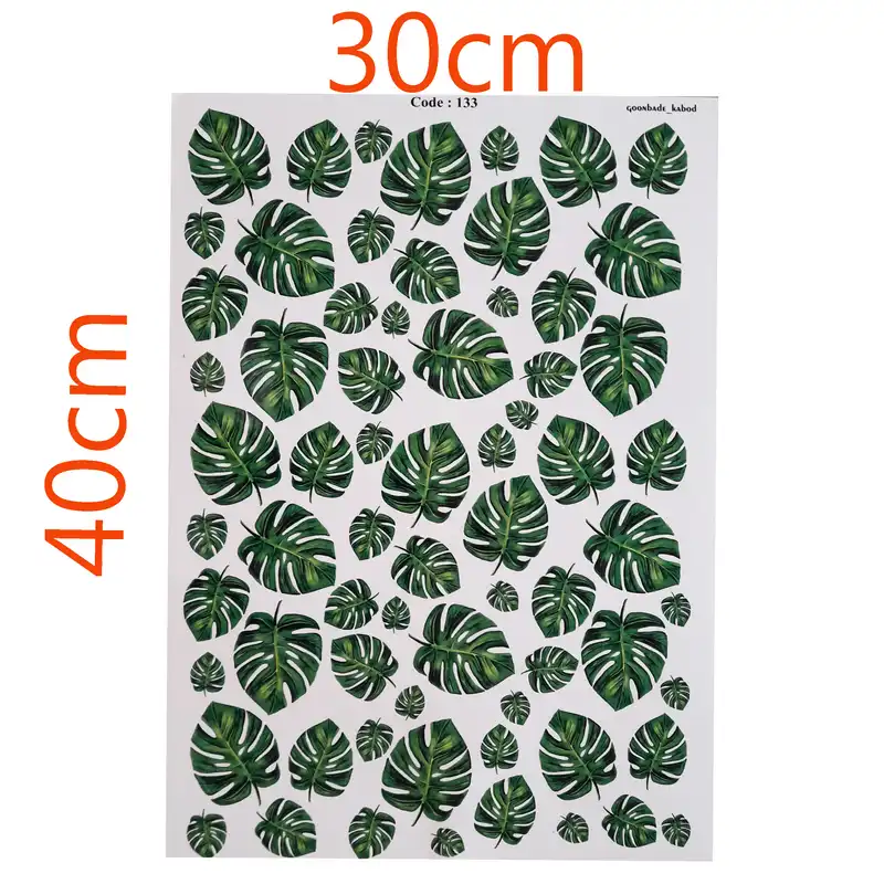 برچسب ترنسفر مدل برگ انجیری