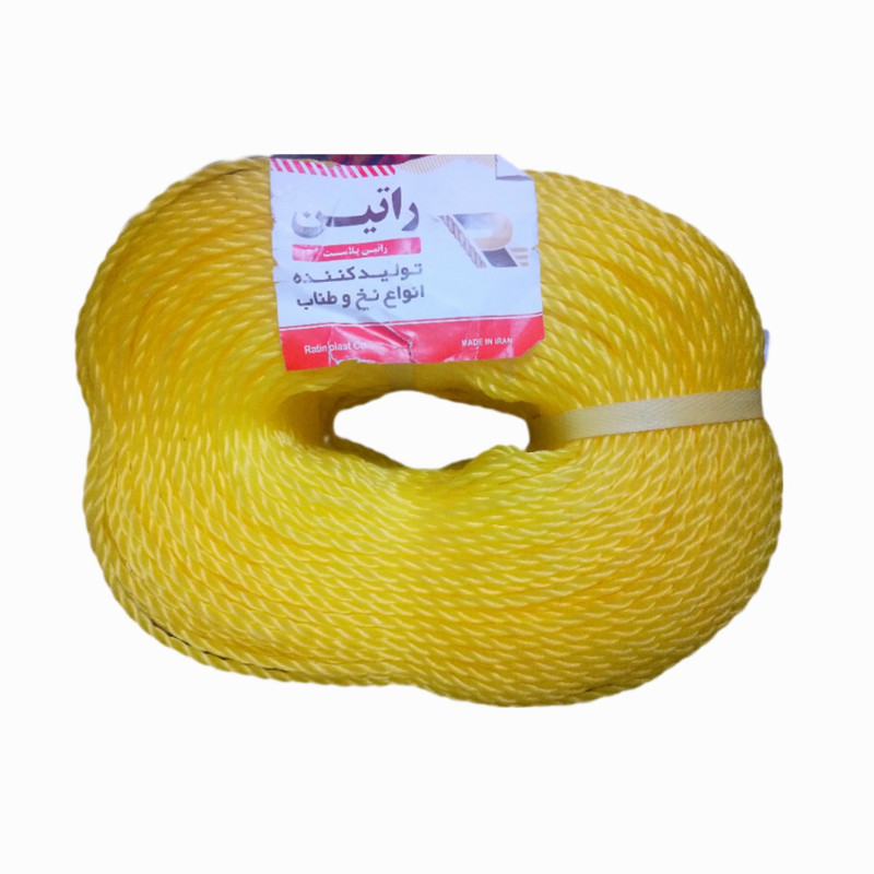 طناب بسته بندی راتین پلاست مدل JMH420 سایز 4 میلیمتر طول 10 متر