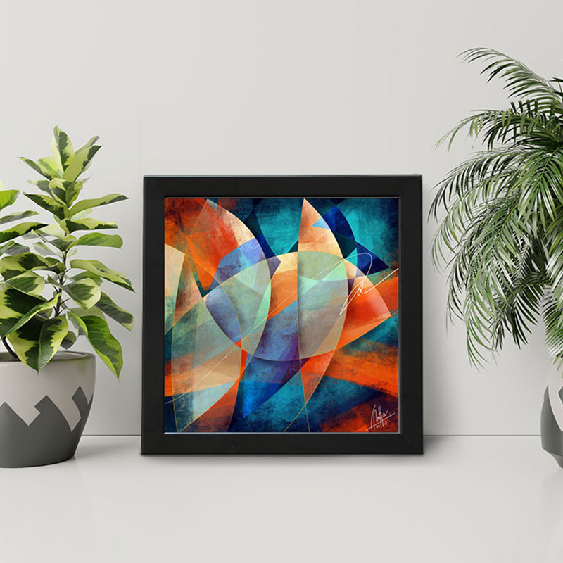 تابلو طرح هنری مدل EP114