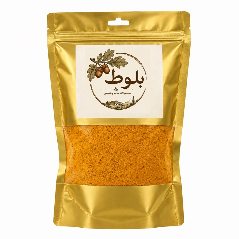 زردچوبه بلوط - ۱۰۰ گرم