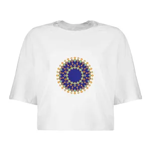 کراپ‌تاپ آستین کوتاه زنانه مدل اسلیمی   کد L29 S