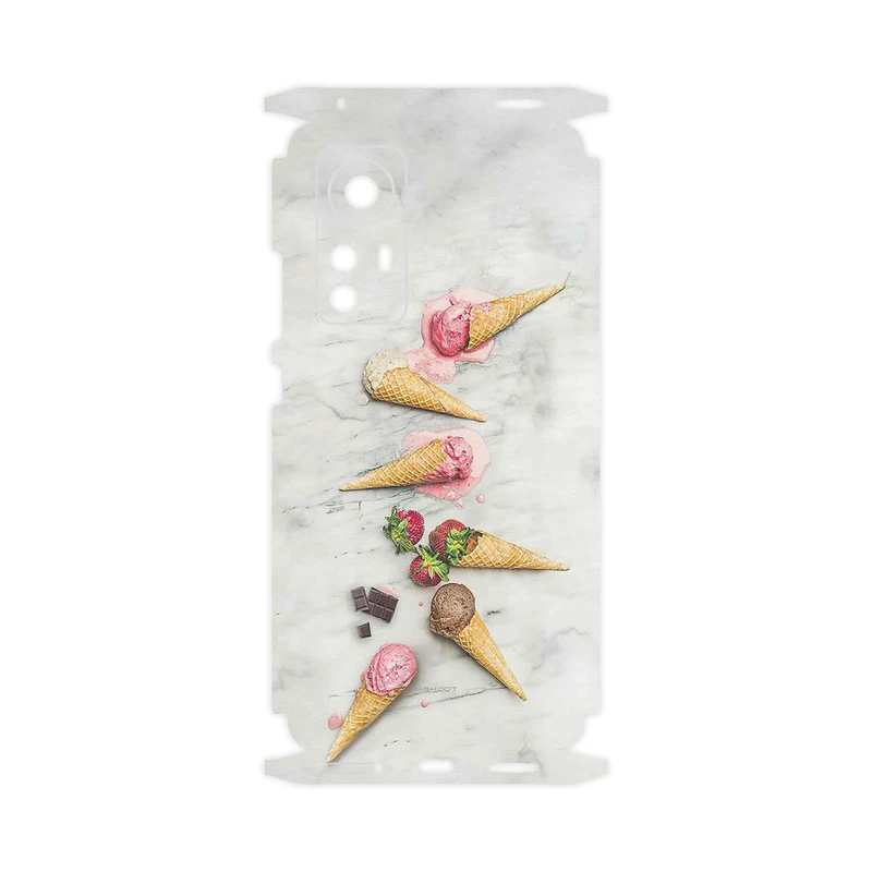برچسب پوششی ماهوت مدل Funnel_ice_cream-FullSkin مناسب برای گوشی موبایل شیائومی 12X
