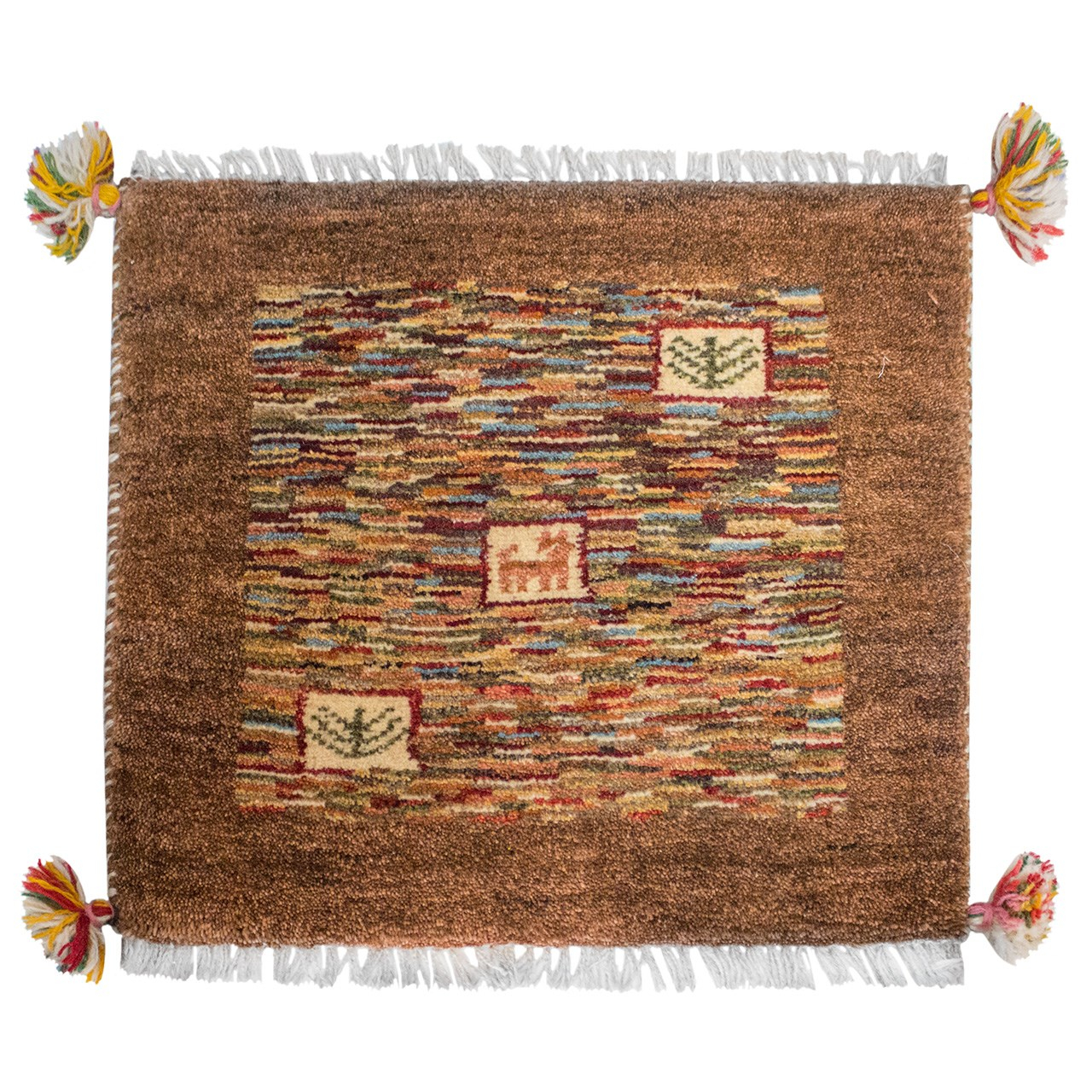 گبه دستباف سرزمین فرش کد GD9758