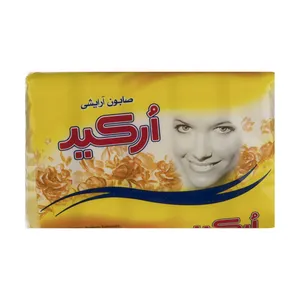 صابون زیبایی زرد ارکید مقدار 90 گرم بسته 5 عددی