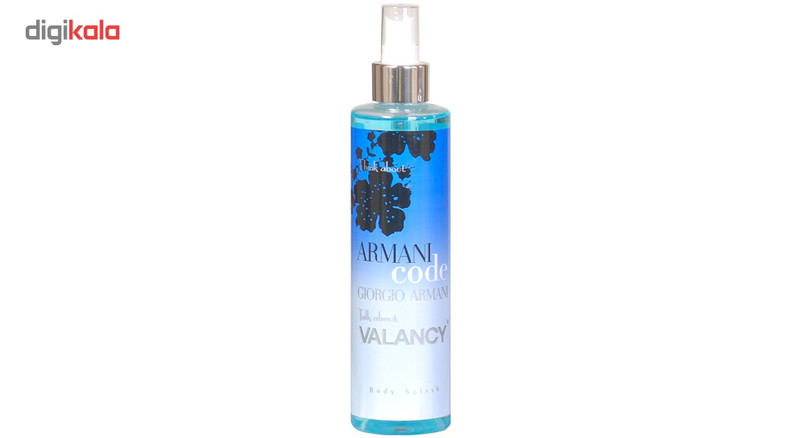 اسپری خوش بو کننده بدن و ضدتعریق مردانه والانسی مدل GIORGIO ARMANI حجم 250 میلی لیتر اسپری خوش بو کننده بدن و ضدتعریق مردانه والانسی مدل GIORGIO ARMANI حجم 250 میلی لیتر