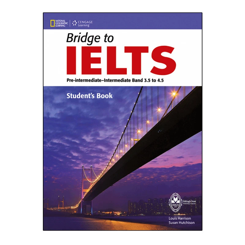 کتاب bridge to ielts pre-intermediate-intermediate  اثر جمعی از نویسندگان انتشارات  نشنال جئوگرافیک