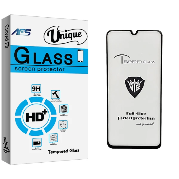 محافظ صفحه نمایش شیشه ای ای اف اس مدل Unique Glass MTB مناسب برای گوشی موبایل سامسونگ GALAXY A12 Nacho