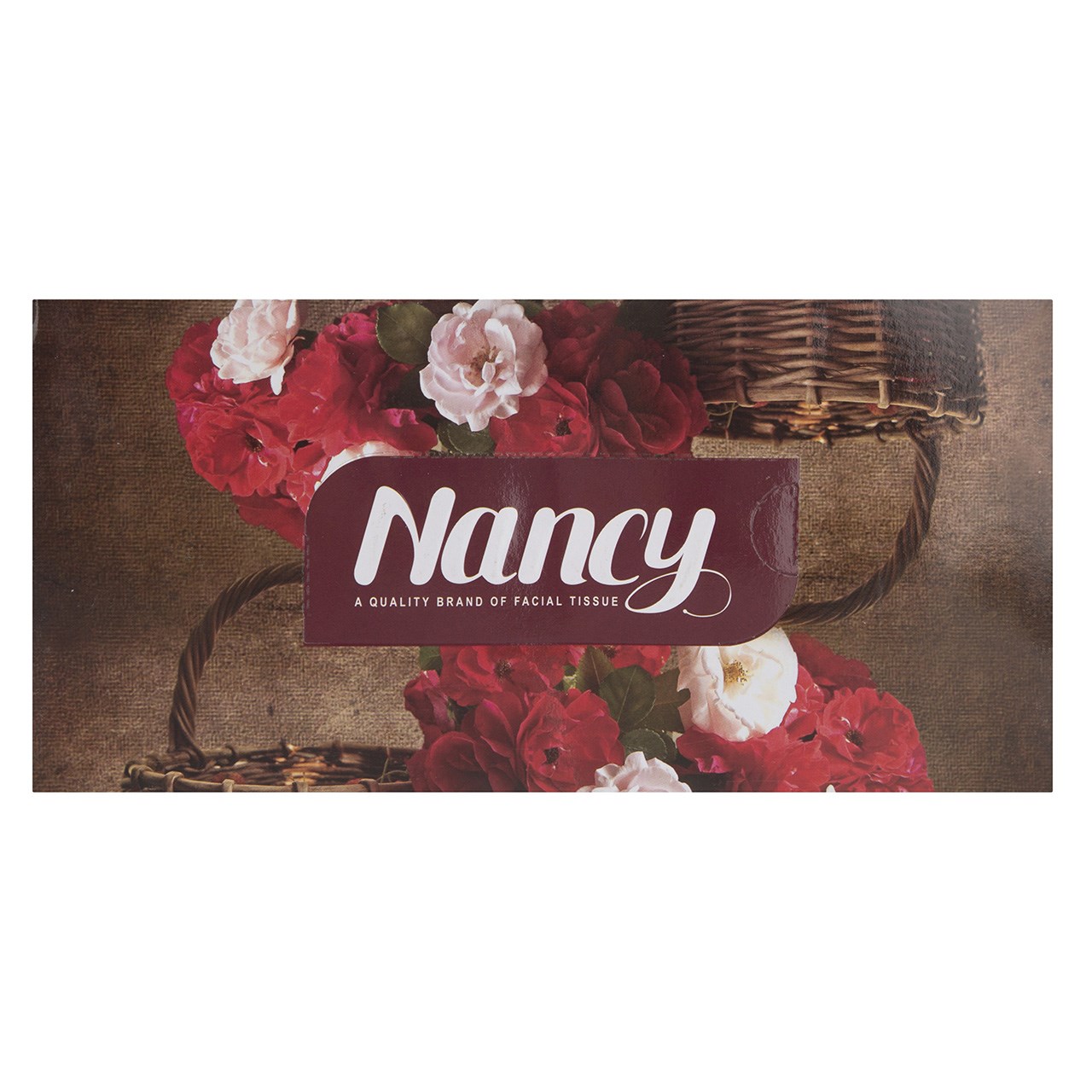 دستمال کاغذی 100 برگ نانسی مدل Flower