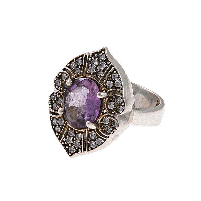 انگشتر نقره زنانه مدل 1414136