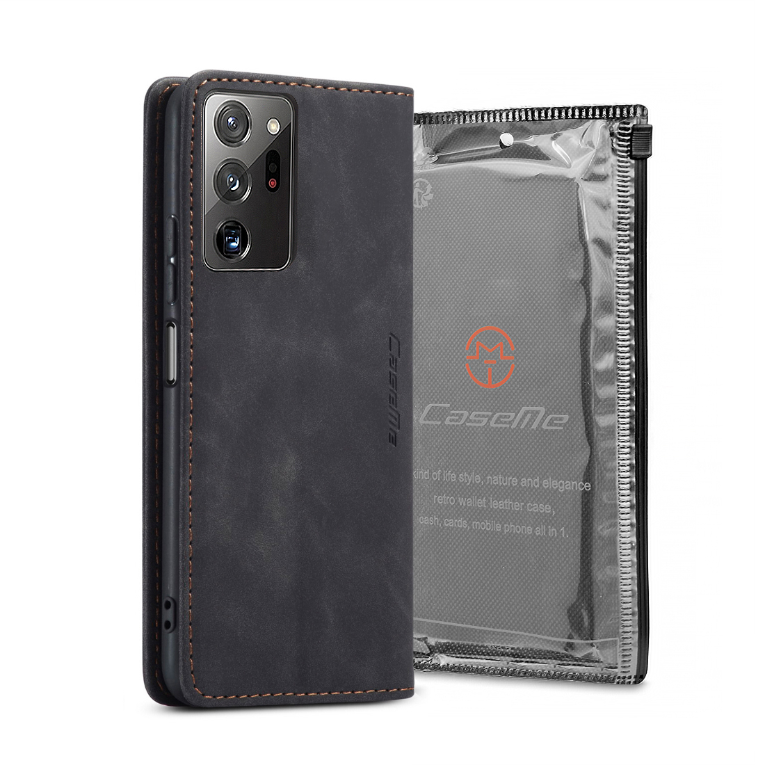 کیف کلاسوری کیس‌می مدل Vintage-013 مناسب برای گوشی موبایل سامسونگ Galaxy Note 20 Ultra