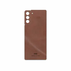 MAHOOT Matte-Natural-Leather Cover Sticker for Samsung Galaxy S21 Plus 5G