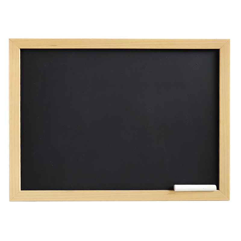 تخته سیاه مدل فریم چوب سایز 30x40 سانتی متر