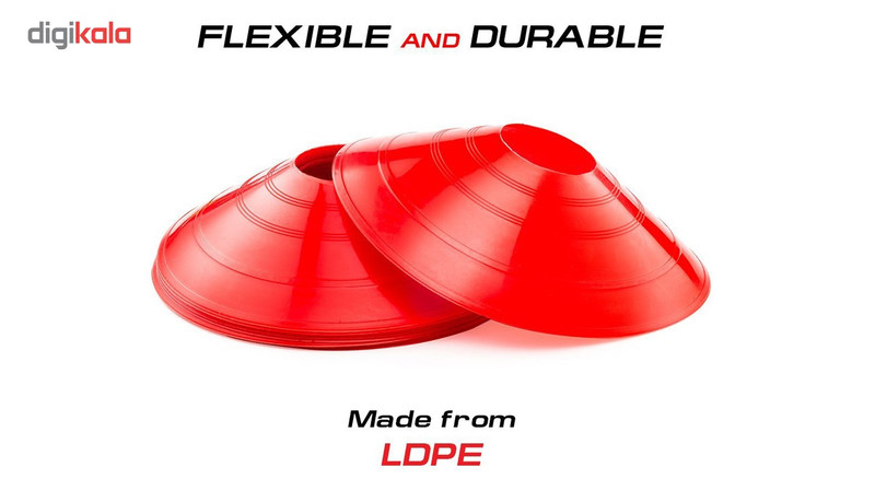 مانع تمرینی ابکو اسپرت مدل Training Cones بسته 50 عددی