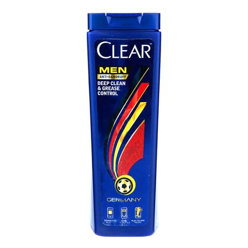 شامپو ضد شوره مردانه کلییر مدل Deep Claen And Grease Control حجم 400 میلی لیتر