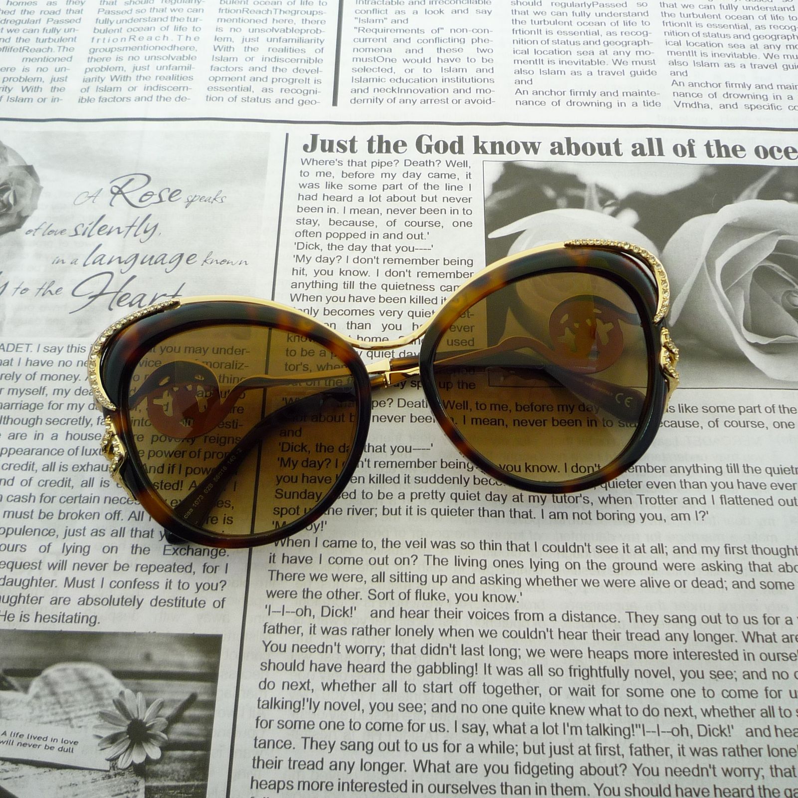 عینک آفتابی زنانه روبرتو کاوالی مدل INCISA1073-02B -  - 10