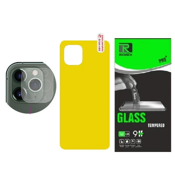 محافظ پشت گوشی روبیکس مدل SADiP11Proمناسب برای گوشی موبایل اپل iphone 11Pro به همراه محافظ لنز دوربین