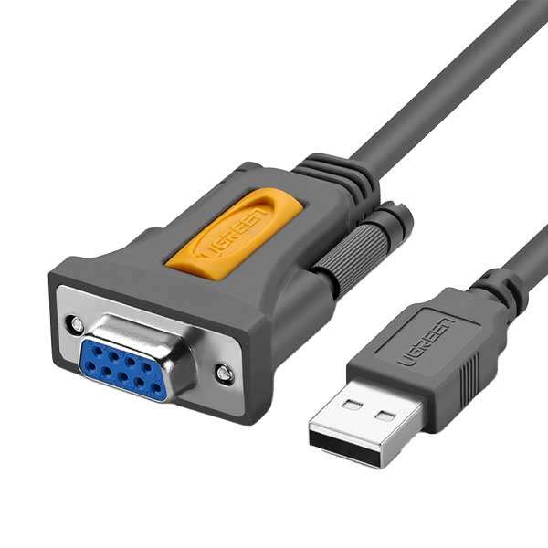 کابل تبدیل USB 2.0 A به DB9 RS-232 یوگرین مدل 20201 طول 1.5 متر کابل تبدیل USB 2.0 A به DB9 RS-232 یوگرین مدل 20201 طول 1.5 متر