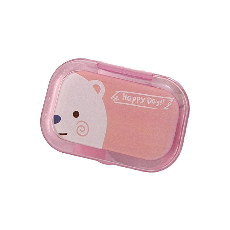 محفظه نگهدارنده لنز مدل خرس فانتزی