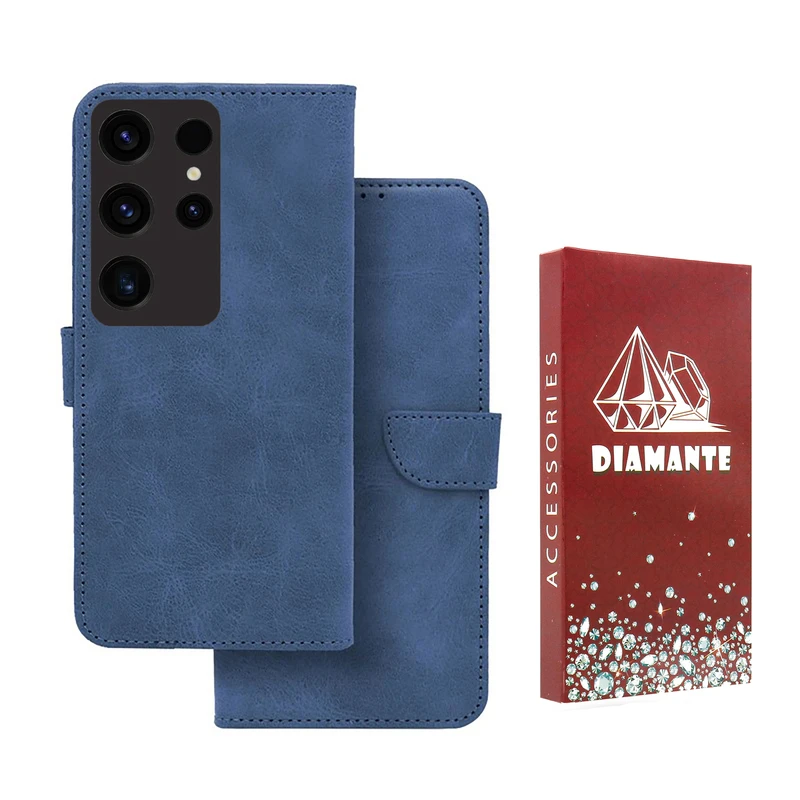 کیف کلاسوری دیامانته مدل Bors Ros مناسب برای گوشی موبایل سامسونگ Galaxy S25 Ultra