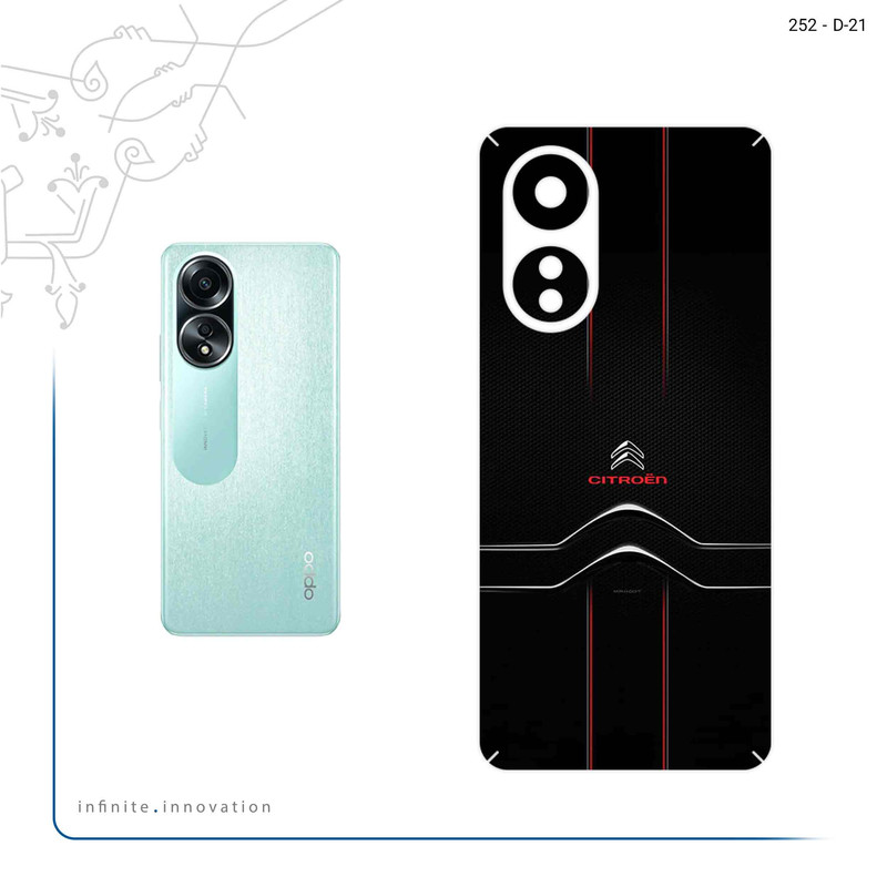 برچسب پوششی ماهوت مدل Citroen مناسب برای گوشی موبایل اپو A58 4G