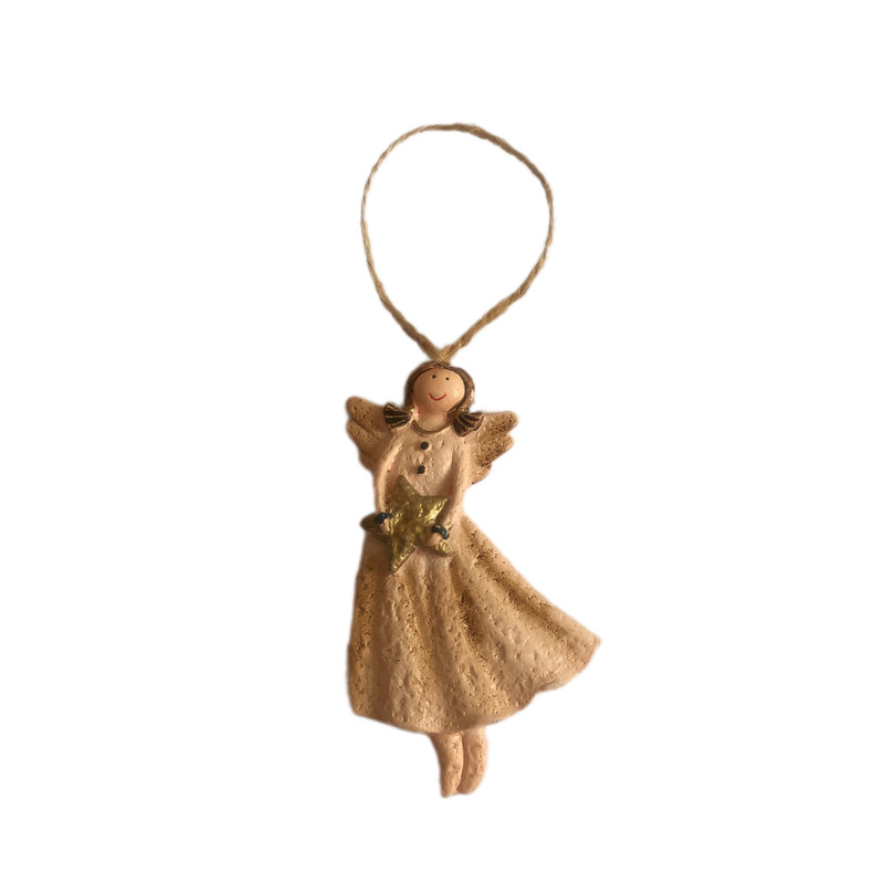 مجسمه مدل آویز فرشته سرامیکی