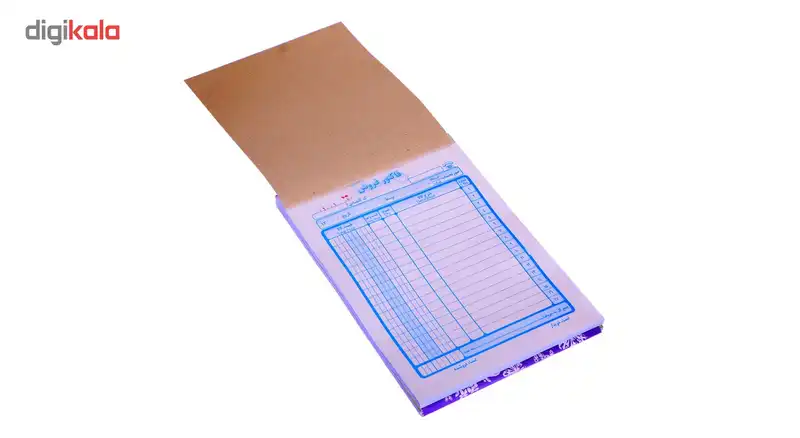 فاکتور فروش ترنم مدل کاربن دار سایز A6