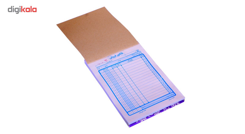 فاکتور فروش ترنم مدل کاربن دار سایز A6