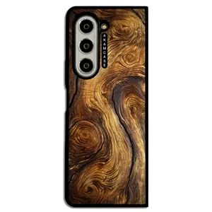 AKAM AMC-WSGZFOLD5-WOOD-26 Cover For Samsung Galaxy Z Fold 5