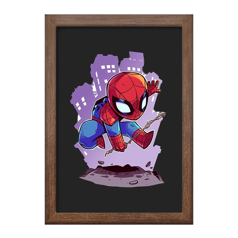 تابلو خندالو طرح مرد عنکبوتی Spider Man  کد 13174