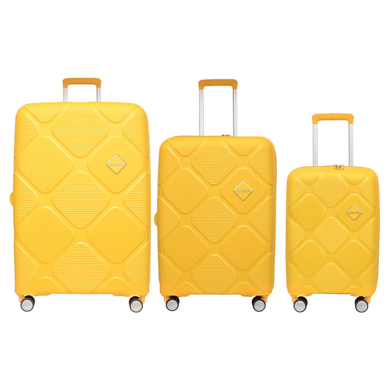 مجموعه سه عددی چمدان امریکن توریستر مدل INSTAGON HJ4 -  - 4