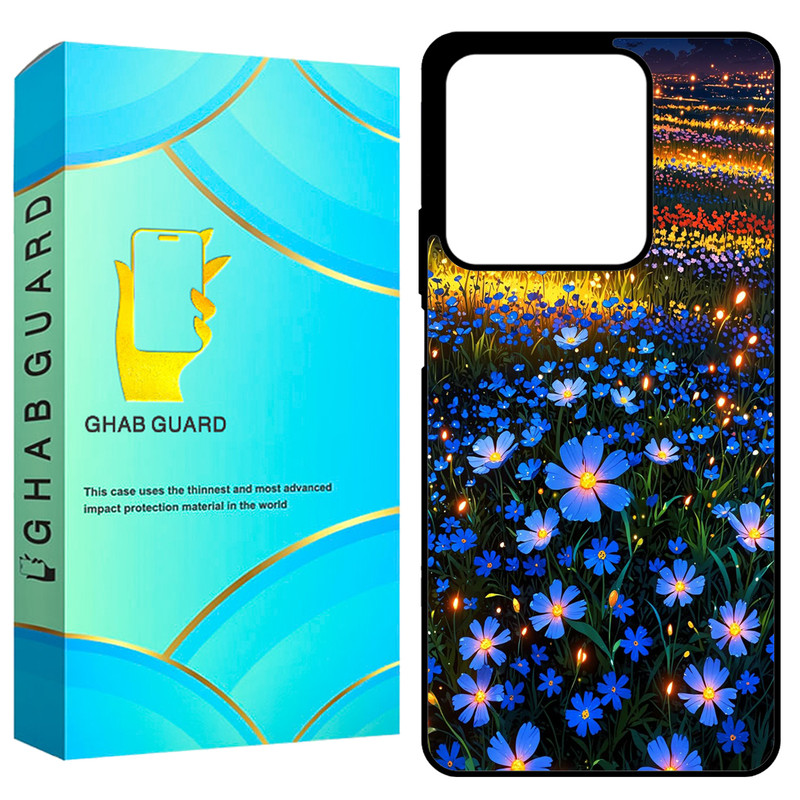 کاور قاب گارد طرح گل مدل GCHPN134 مناسب برای گوشی موبایل شیائومی Redmi Note 13 4G