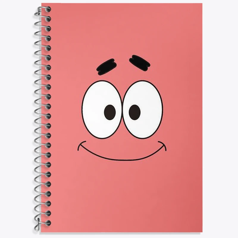 دفتر لغت 50 برگ خندالو طرح پاتریک باب اسفنجی کد N1947