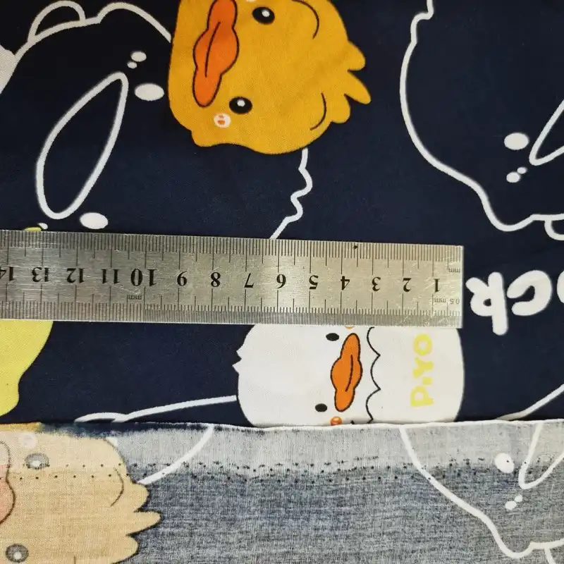 پارچه لباس مدل کودری نخی طرح اردک