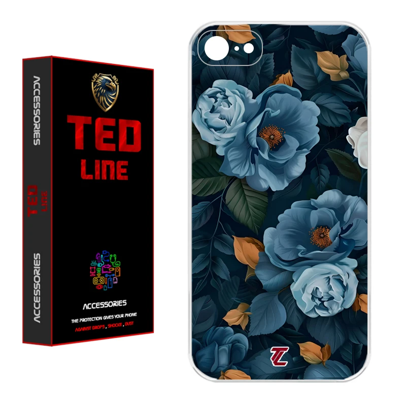 کاور تدلاین طرح گل کد 1227 مناسب برای گوشی موبایل اپل Iphone 7 / 8 / SE 2020