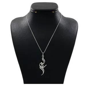 گردنبند نقره زنانه دلی جم طرح  سمانه کد D 287