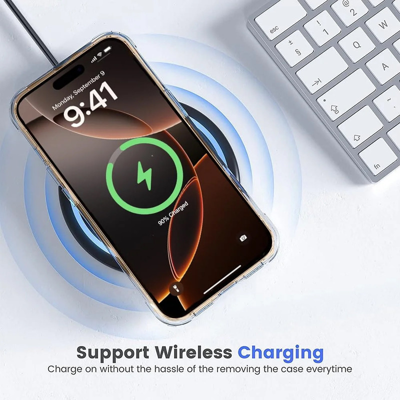 کاور بلو قاب مدل مگ سیف کد 01 مناسب برای گوشی موبایل اپل iPhone 12 Pro Max