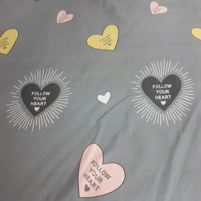 پارچه ملحفه مدل قلبی