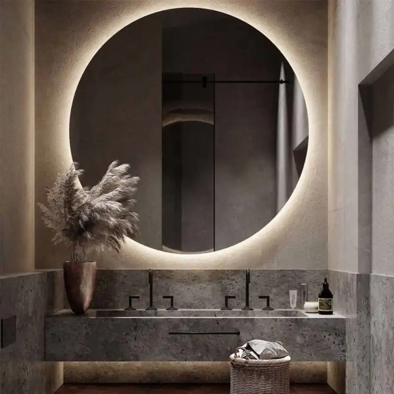 آینه سرویس بهداشتی الف طرح گرد کد BA-55