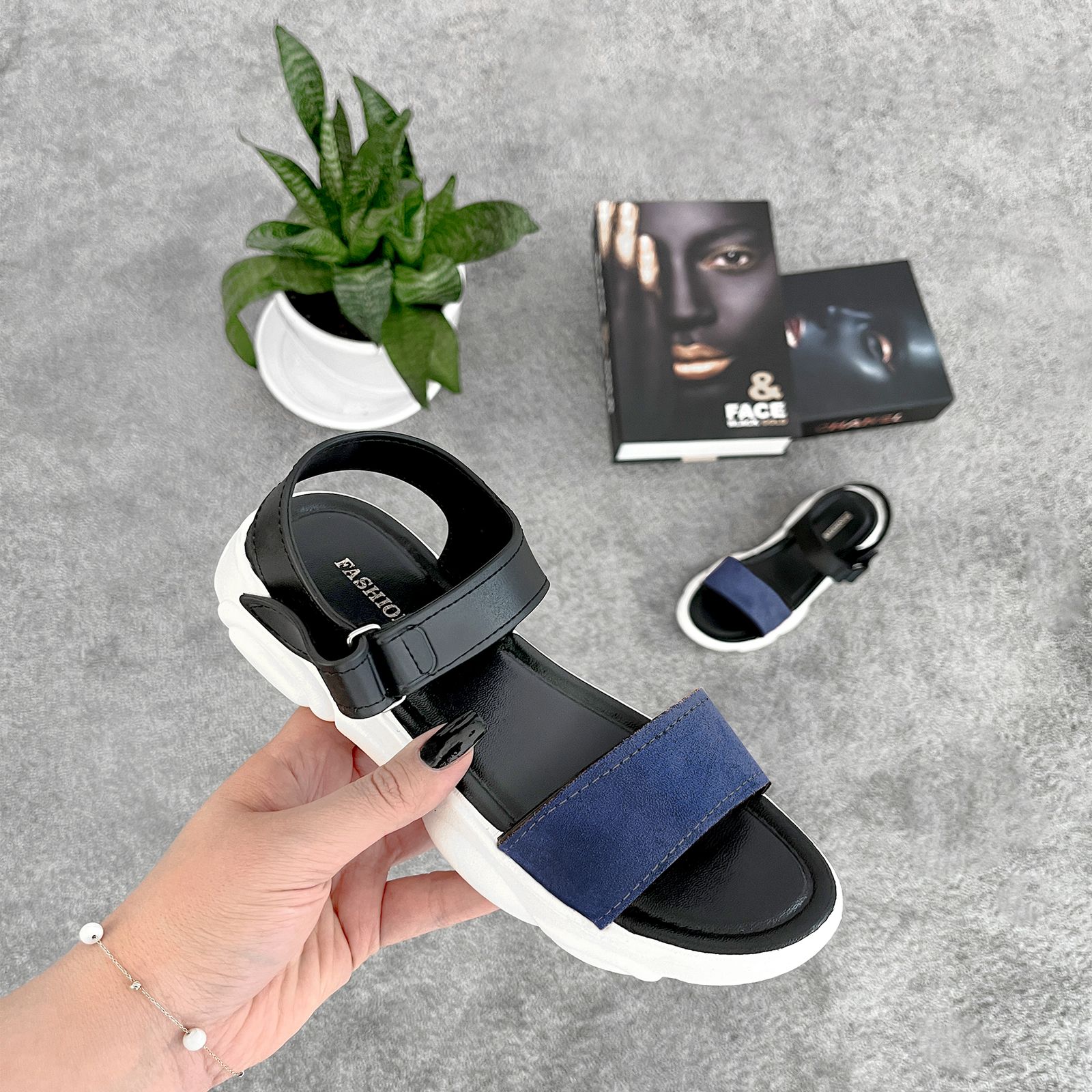 صندل زنانه پاپا مدل ملودی سوئیت کد 1436-BK -  - 18