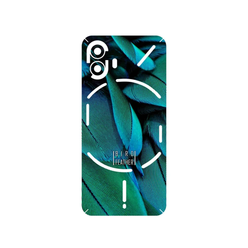 برچسب پوششی ماهوت مدل Green Feather مناسب برای گوشی موبایل ناتینگ Phone 2