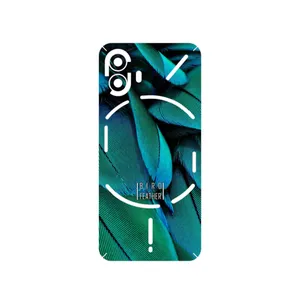 MAHOOT Green Feather Cover Sticker for Nothing Phone 2