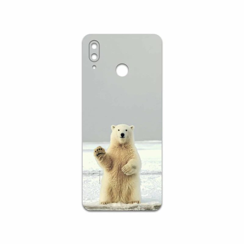 برچسب پوششی ماهوت مدل Polar bear مناسب برای گوشی موبایل آنر Play