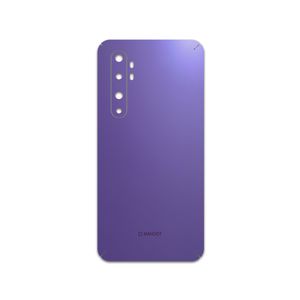 برچسب پوششی ماهوت مدل Matte-BlueBerry مناسب برای گوشی موبایل شیائومی Mi Note 10 Lite