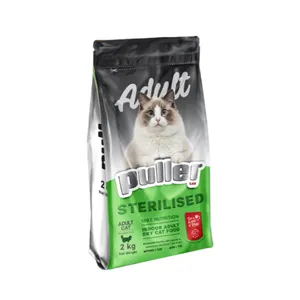 غذای خشک گربه پولر مدل بالغ عقیم شده طعم مرغ وزن ۲ کیلوگرم