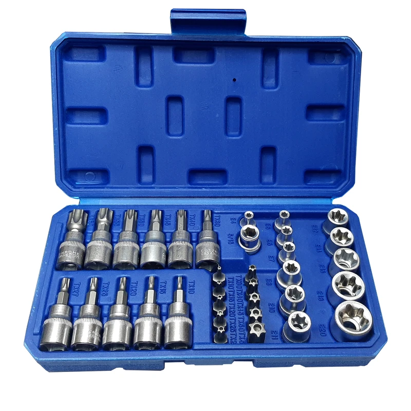 آچار بکس ستاره ای لیابی مدل F-34D بسته 34 عددی