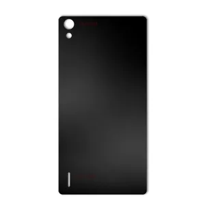 MAHOOT Black-color-shades Special Texture Cover Sticker for Huawei Ascend P7