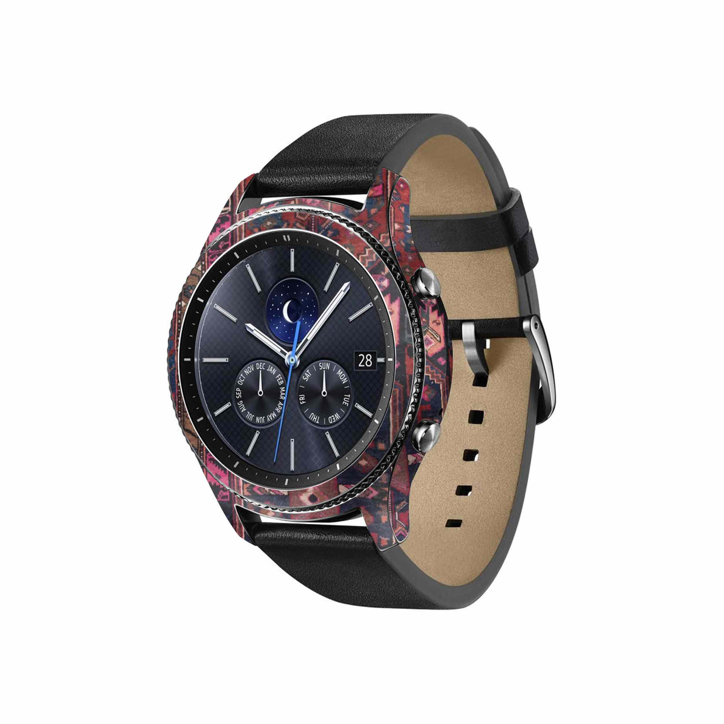 برچسب ماهوت طرح Rug مناسب برای ساعت هوشمند سامسونگ Galaxy Gear S3 Classic