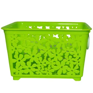 سبد آشپزخانه مدل Green Flower کد 325 سایز کوچک